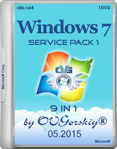Windows 7 SP1 9in1 Origin-Upd 05.2015 by OVGorskiy (x86/x64/RUS)