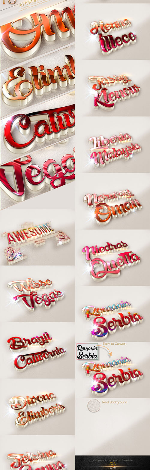 GraphicRiver - 10 3D Text Styles V.37 11613458