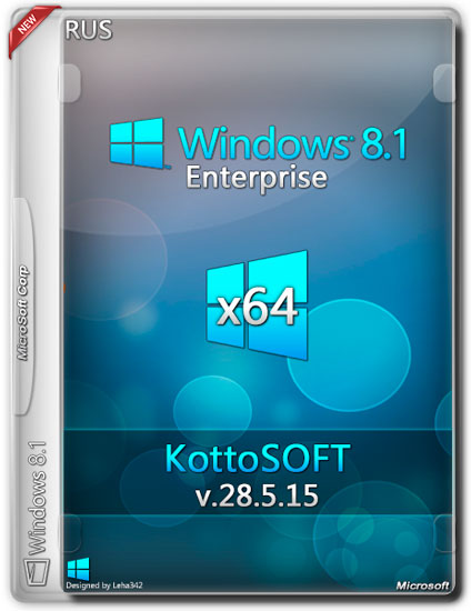 Windows 8.1 x64 Enterprise KottoSOFT v.28.5.15 (RUS/2015)