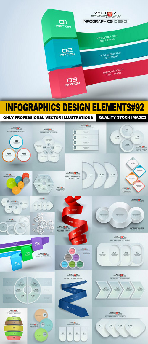 Infographics Design Elements set 92