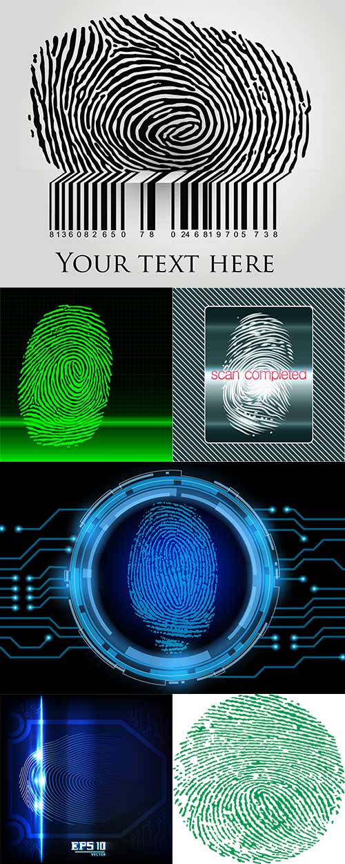 Fingerprints Vector
