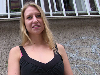 [PublicAgent.com] Milana (Nervous Russian accepts cash for sex from stranger / 05.06.15) [2015 ., Reality, Facial, BJ, POV, Gonzo, Hardcore, All Sex]