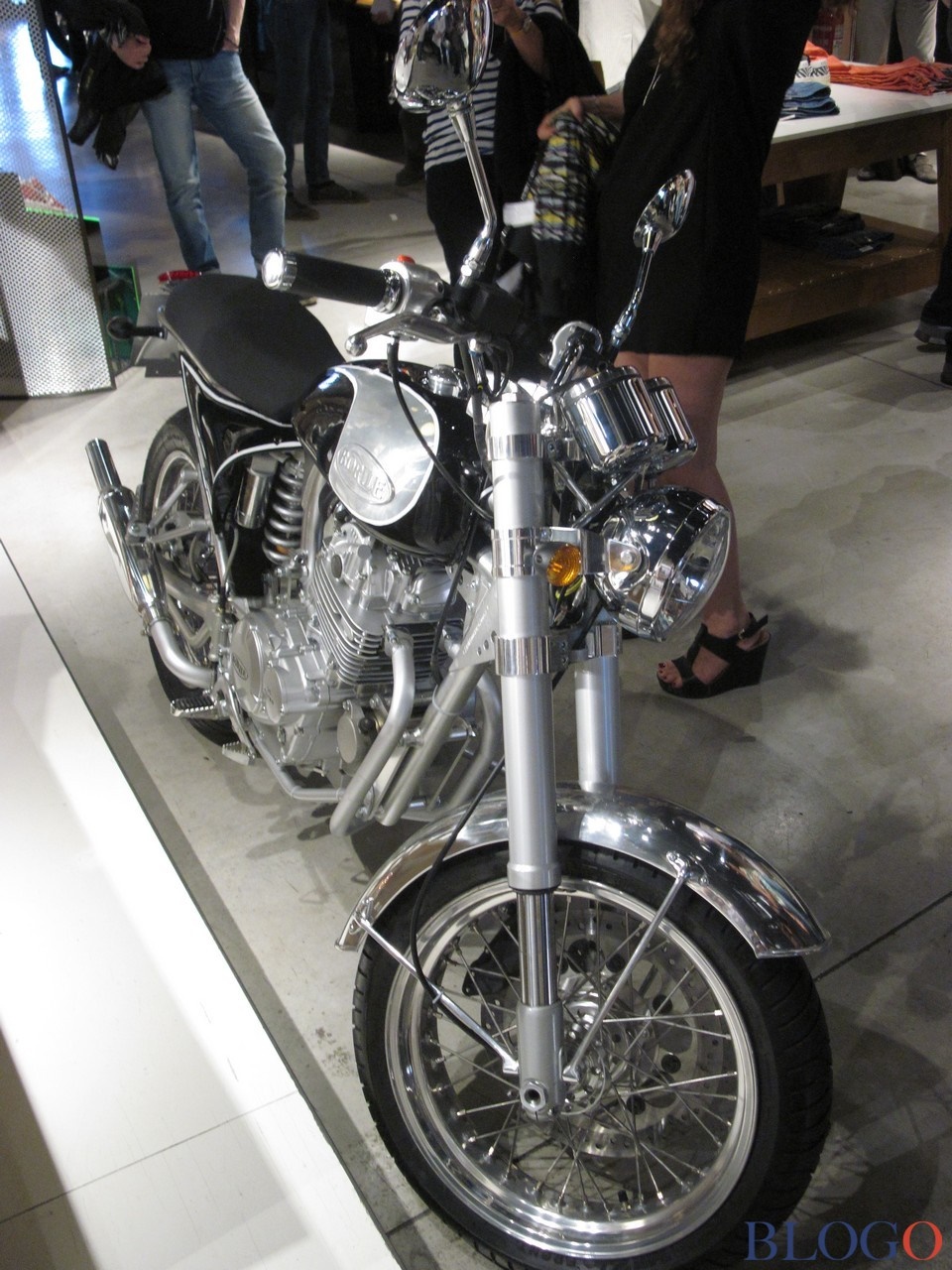 Новый мотоцикл Borile B300CR 2015