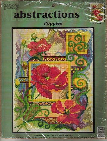 Candamar Designs 52200 Abstractions Poppies