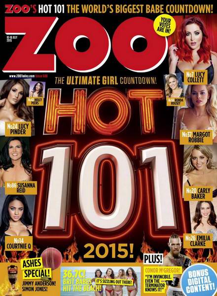 ZOO №586 (July 2015). ZOO Hot 101 2015