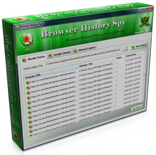 Browser History Spy 4.6 Portable