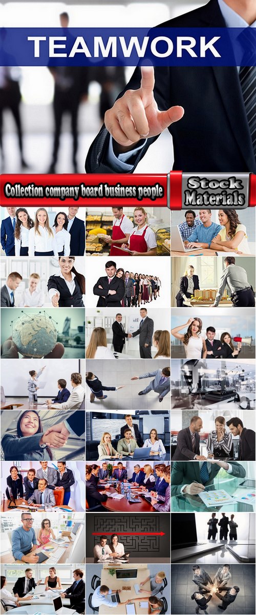 Collection company board business people businessman consulting training 25 HQ Jpeg