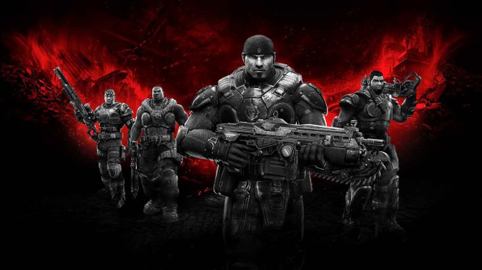 Главные герои игры Gears of War: Ultimate Edition - переиздания оригинального Gears of War