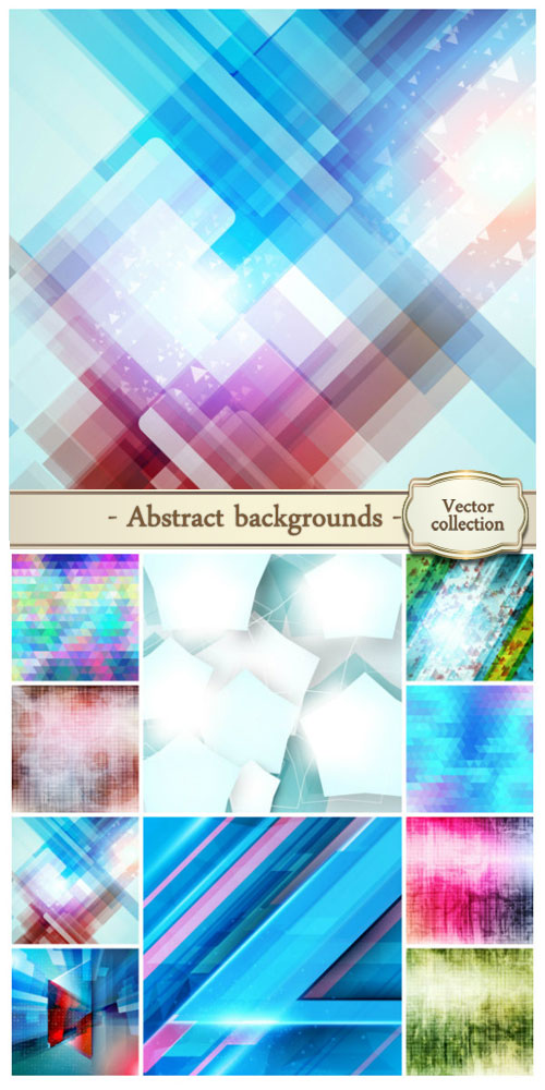 Vector abstract backgrounds #30