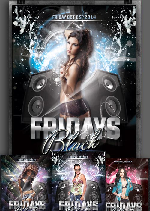 Black Friday PSD Flyer 2