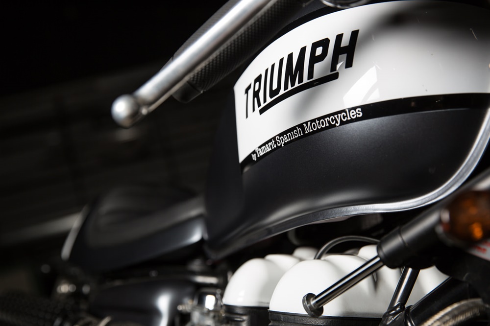 Кафе скрэмблер Triumph Thruxton