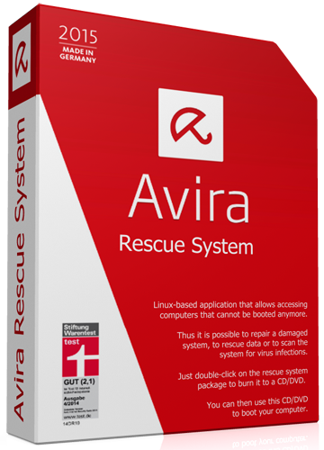 Avira Rescue System 11.09.2015 Live CD/DVD