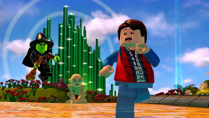 Один из снимков экрана игры LEGO Dimensions, которая поступит в продажу 29 сентября 2015
