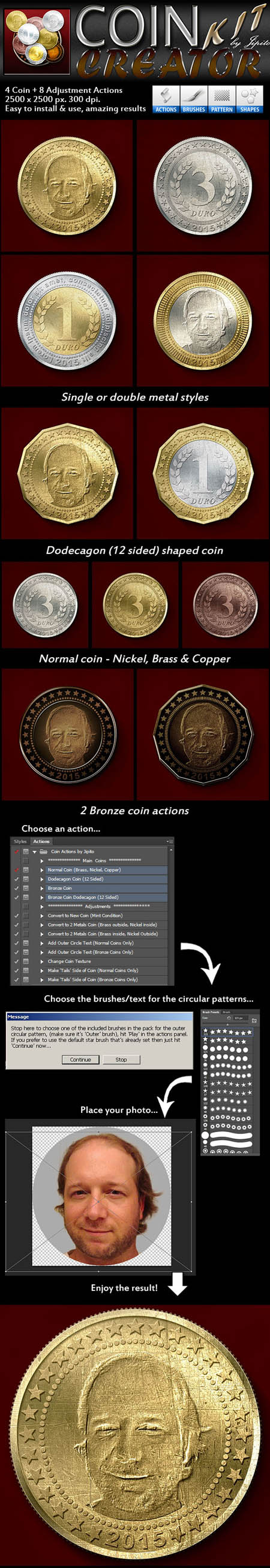 GraphicRiver - Coin Creator Kit 12881677