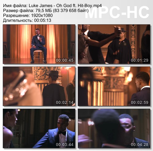 Luke James ft. Hit-Boy - Oh God (2015) HD 1080
