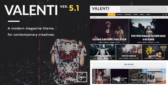 ThemeForest - Valenti v5.1.1 - WordPress HD Review Magazine News Theme