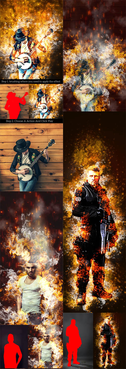 GraphicRiver - Fire Action 13211098