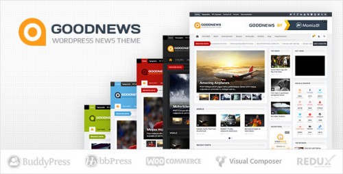 Nulled Goodnews v5.8.0.1 - Responsive WordPress News/Magazine product