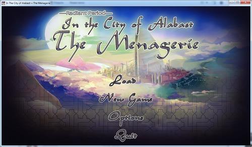 Studio Lupiesoft - In The City of Alabast ~ The Menagerie game eng